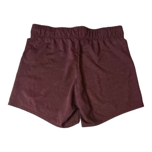 Nike Dri Fit Drawstring Athletic Shorts Crossfit Gym Running Maroon Women’s S - Picture 7 of 11